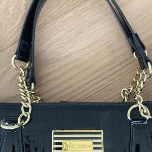 BETSEY Johnson Elegant Black Tote Bag